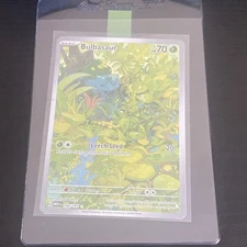 Pokemon TCG Bulbasaur 166/165 Sv: Scarlet & Violet 151 Holo NM