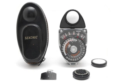 [Near Mint w/Case] Sekonic L-398M Studio Deluxe II Light Meter Exposure #1937