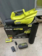 Ryobi 40V Cordless 550 CFM Leaf Blower w/ 4Ah Battery & Charger - RY40LB01K