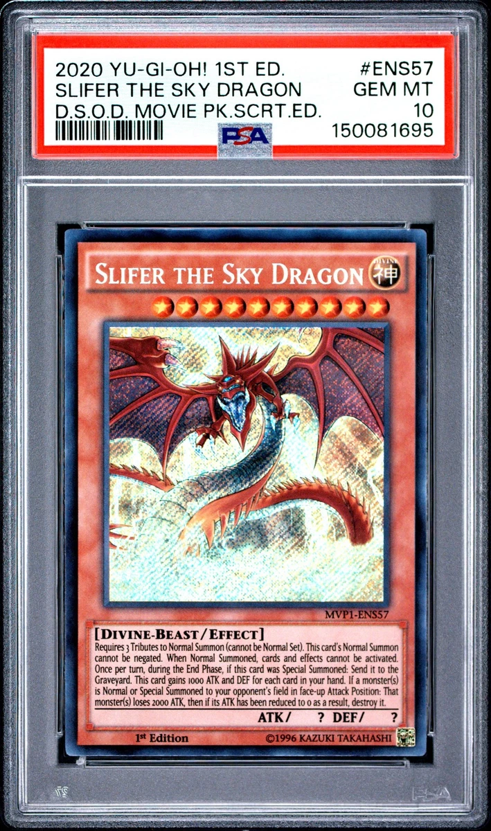 Slifer The Sky Dragon Yu-Gi-Oh! TCG Professional Sports