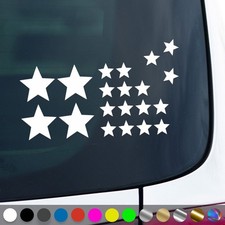 Sternchen Set Aufkleber Mehrteilige Sterne Sticker Auto Geschenkidee