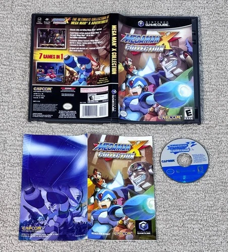 Mega Man X Collection (Nintendo GameCube) Complete Game CIB - Tested