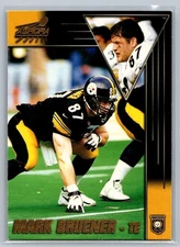 1998 PACIFIC AURORA CARD # 145 Mark Bruener - Pittsburgh Steelers