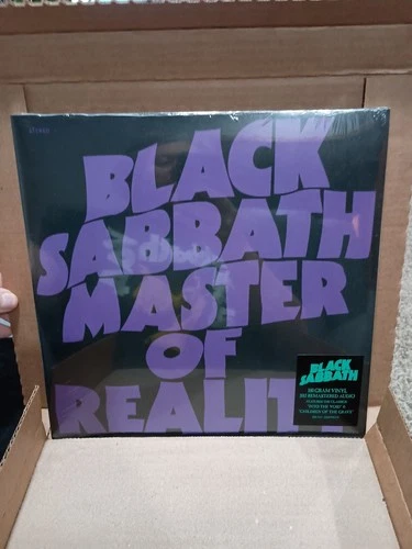 BLACK SABBATH Master Of Reality 180G Vinyl LP 2022 RR1-2562 NEW SEALED