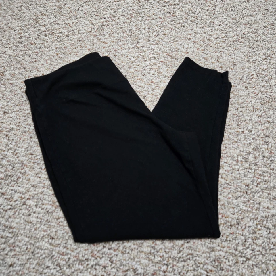 DG2 Diane Gilman Black Comfort Waist Jersey Knit Legging 1X - Image 4 of 4