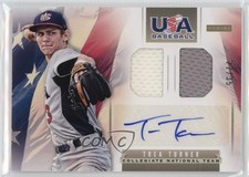 2013 Panini USA Baseball Box Set 22/35 Trea Turner #22 Auto 4f5