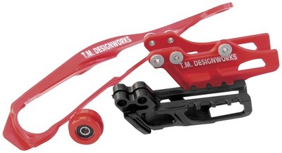 TM Design Works Dirt Cross Multi-Purpose Chain Slide-N-Guide Kits Red DCK-OR8-RD