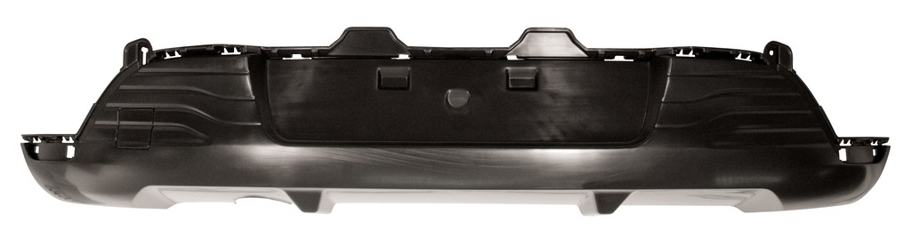 SPOILER PARAURTI POSTERIORE RENAULT CLIO DAL 2012 AL 2016 NERO GOFFRATO NUOVO - Immagine 2