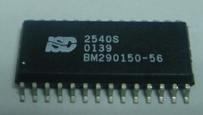 1PCS ISD2540S SINGLE-CHIP, MULTIPLE-MESSAGES, VOICE RECORD/PLAYBACK DEVICE SOP28