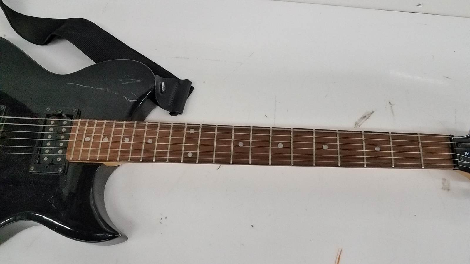 Washburn W114 Electric Guitar Black eBay