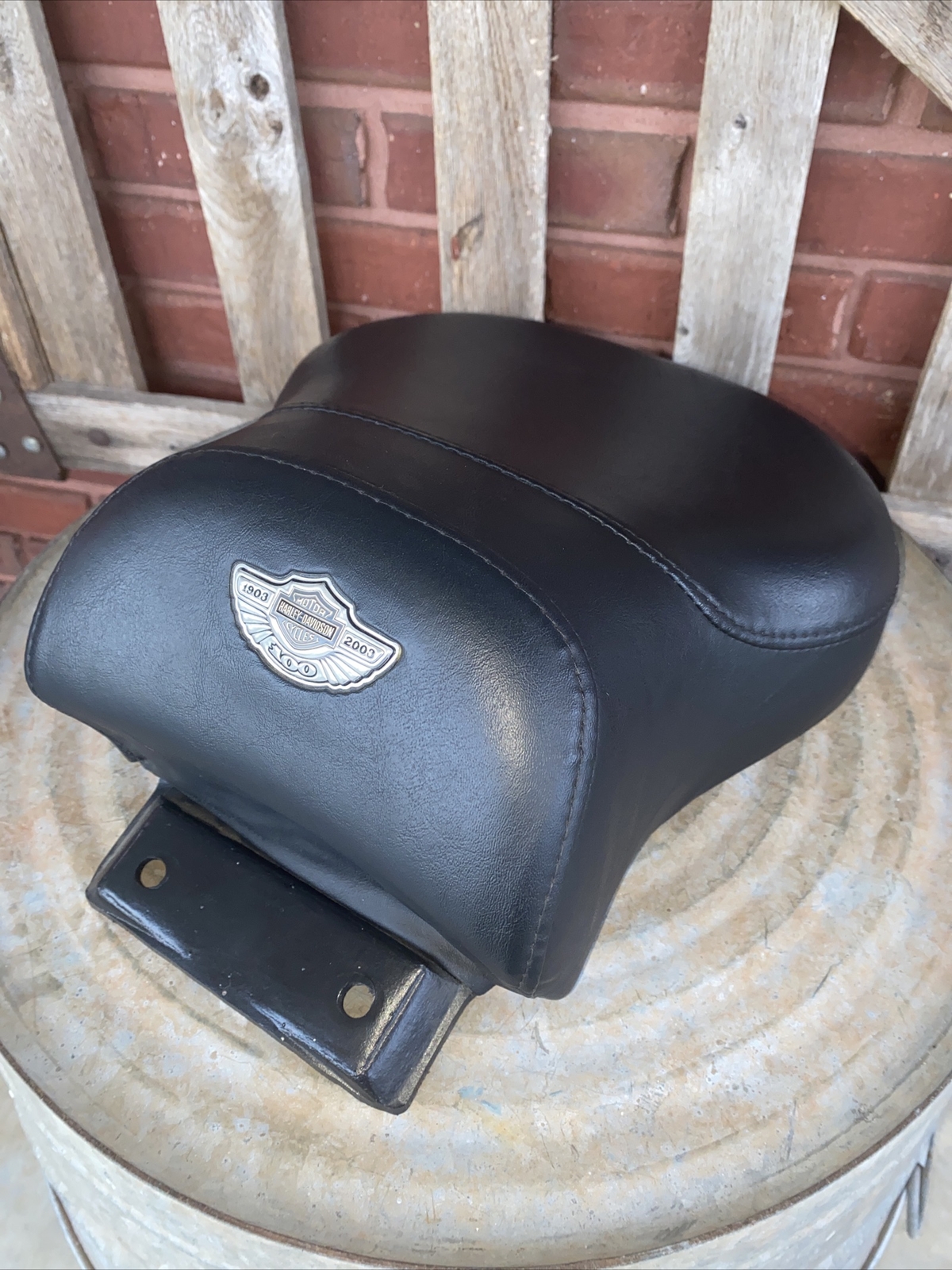 Harley Davidson 100th Anniversary Passenger Seat Heritage Softail