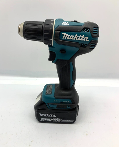 Makita XFD10 18V Cordless Driver-Drill - with BL1830B 18V Battery - Picture 1 of 7