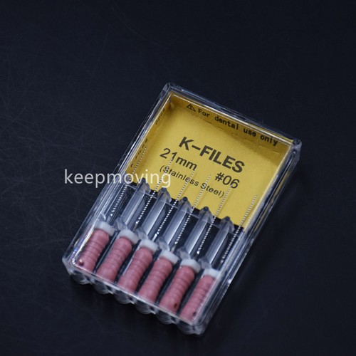 1 Pack Dental K-File Stainless Steel Endodontic Instruments Hand Use 21/25/31mm - 第 24/81 張圖片
