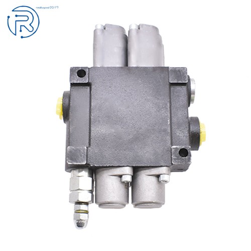 Válvula de control hidráulico 3600 PSI puertos SAE de doble acción flujo 13 GPM 2 carretes - Imagen 7 de 11