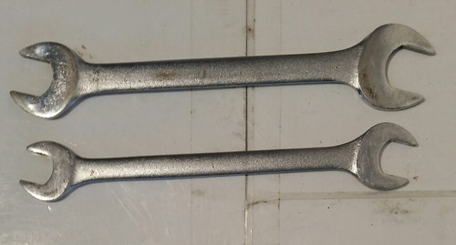 Pro America USA 2620 2624 5/8" 11/16" 3/4" 7/8" DOUBLE OPEN ENDED END WRENCHES - Picture 2 of 2