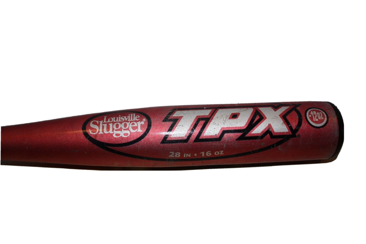 Batte Louisville Slugger TPX 28 Pouces - 16 Oz - Aluminium Rouge - YB403