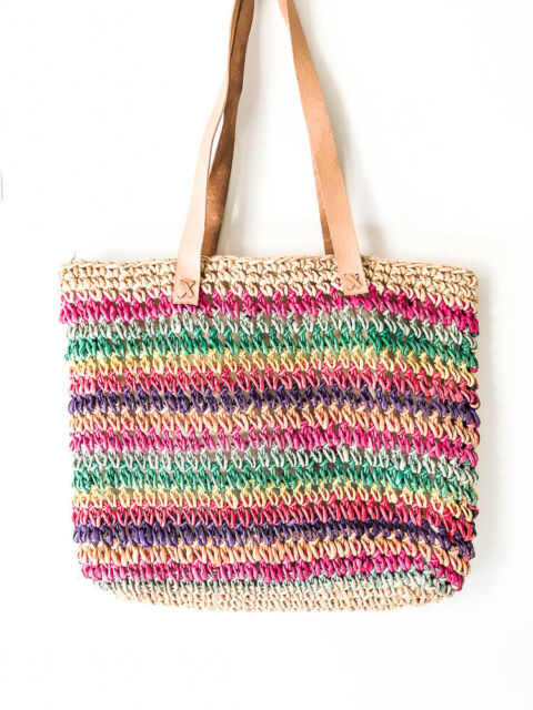 Straw Tote Bag - Multicolor Straw Beach Shoulder Bag - Lined Market bag SALE Straw Tote Bag - Multicolor Straw Beach Shoulder Bag - Lined Market bag SALE