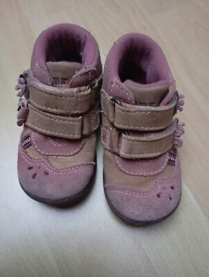  Baby-Schuhe Gr. 20 von ''BAMA'' für Mädchen, Echtleder