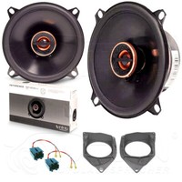 Infinity BY Harman Lautsprecher FüR Citroen C3 2002-2005 Heck Hinten 135W #B222