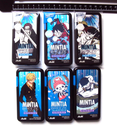 One Piece anime Luffy Zoro Sanji Mintia Breeze limited box From