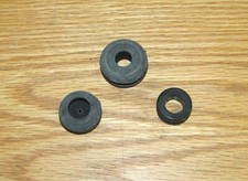 1957 CHEVY LICENSE LAMP & GAS TANK WIRE RUBBER GROMMETS Set of 3 ** USA MADE **