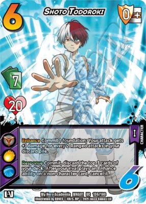ポケモンカードゲーム shoto 4X-Shoto Todoroki - Unlimited Edition-MHA01U-My Hero Academia