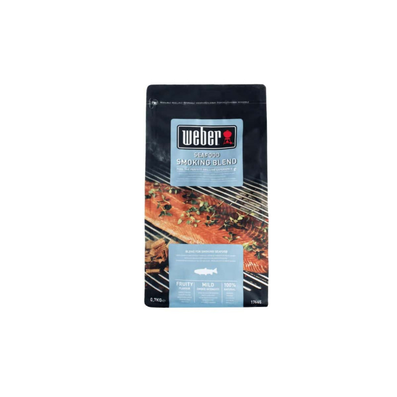 Mezcla De Astillas De Madera Weber - Especial Frutas De Mar - 0,7Kg