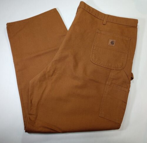 Carhartt Men's B11-BRN Work Dungaree Pant Men's (50x32)