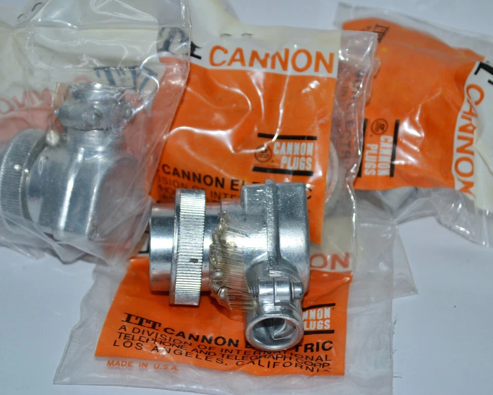 1 nos 90° ITT Cannon PLUG CONNECTOR 16 pin SK-C16-23C-1/2 sk-23c-1/2 - Image 2 of 4