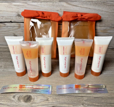 Mary Kay Velocity TRAVEL SIZES Set Moisturizer Cleanser Gel Perfume Set of 2 NEW