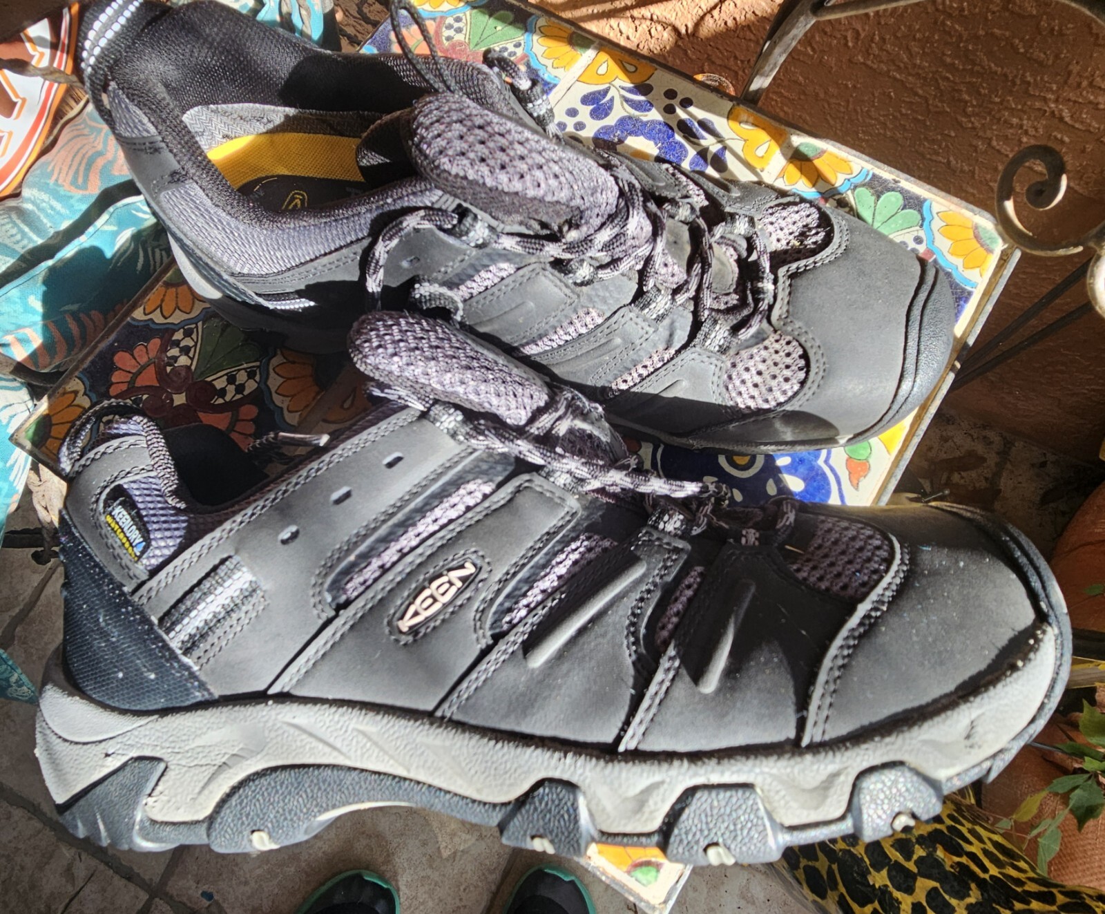Scarpe sportive da lavoro uomo KEEN nere trail escursionismo 43 10