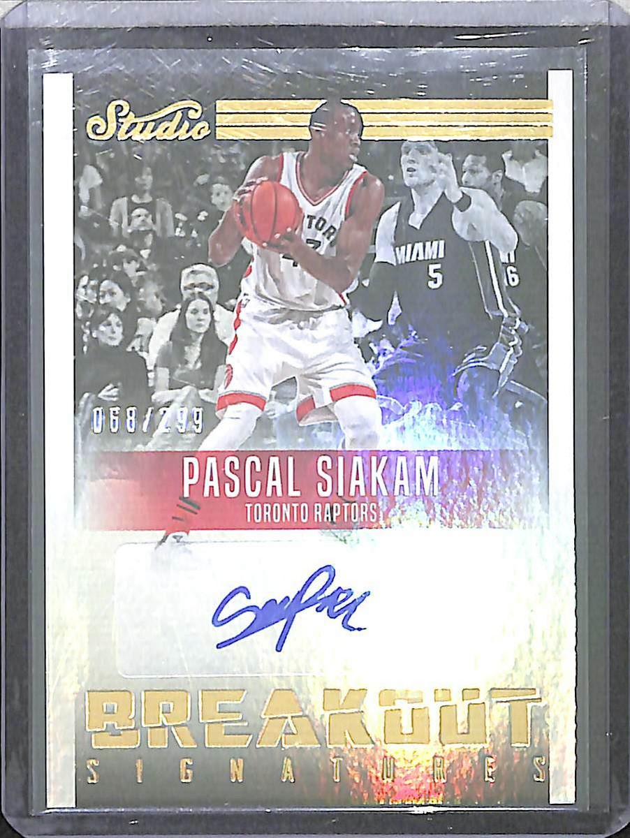 2016-17 Panini Studio Breakout Signatures Autograph #15