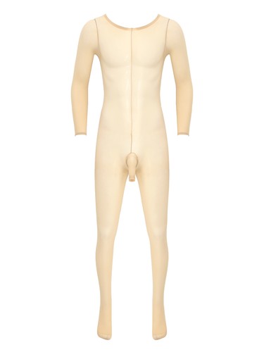 Sexy Ganzkörper Strumpfhose für Männer Full Body Transparente mit Penis Hülle - Bild 26 von 112