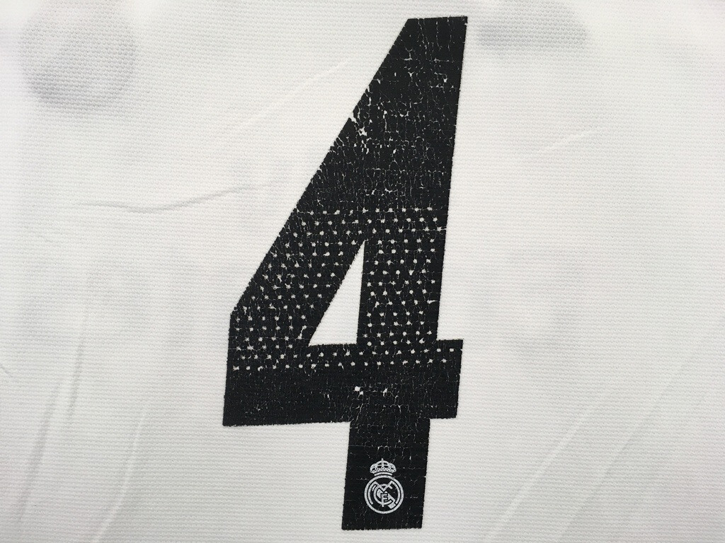 Real Madrid 2018/19 2019 #4 Sergio Ramos home shirt Adidas jersey