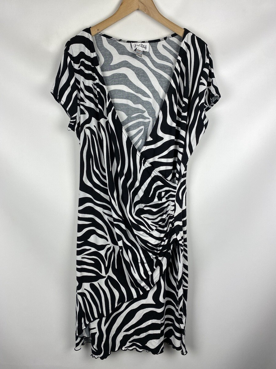 Joseph Ribkoff ladies short sleeve patterned dress size US 18 | eBay