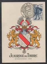 JOURNEE DU TIMBRE / 1950 # 863 SUR CARTE MAXIMUM FDC / COTE 38 € (ref 3920)