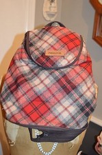 Pendleton Backpack Purse Handbag Red Plaid Nwt