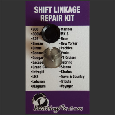 Dodge Stratus Transmission Shift Cable Repair Kit w/bushing Easy Install