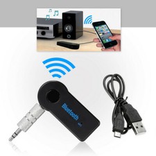 4.0 Bluetooth Wireless Receiver 3.5mm Car Music Receiver Converter  USB Cable