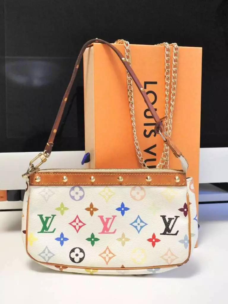Original Louis Vuitton Multicolor Pouch Original Louis Vuitton Multicolor Pouch
