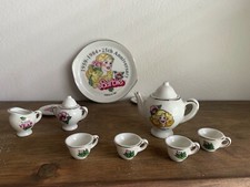 25th Anniversary Barbie Miniature Tea Set Vintage NEAR COMPLETE