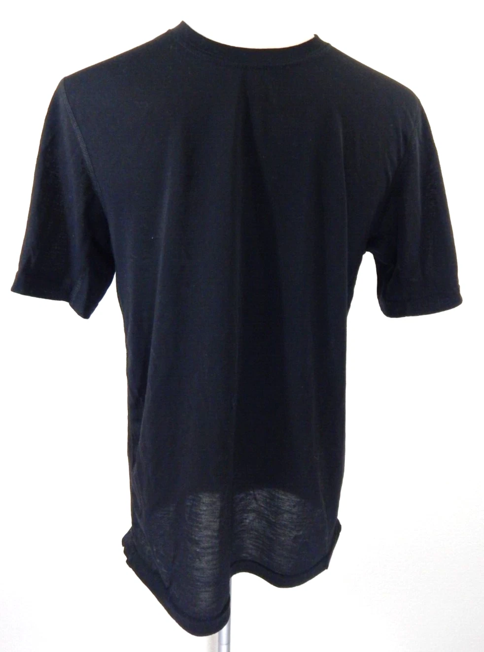 Patagonia Men's Small Shirt Capilene Cool Trail Short Sleeve Black EUC