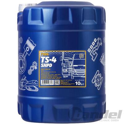 10 LITER 15W-40 SHPD MANNOL DIESEL MOTORÖL LKW BUSSE