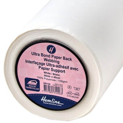 L97AW WORLD WIDE WEB Bonding Print Sweat Hemline Ultra Bond Iron 
