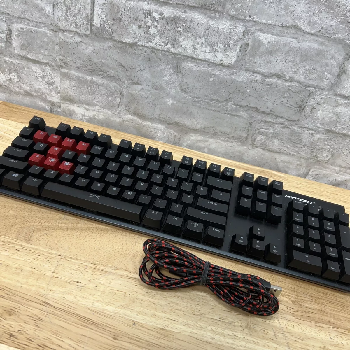 NB Alloy FPS Mechanical Keyboard -Red LED -Cherry Blue 740617259681 | eBay