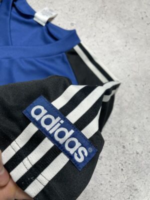 Vintage 90s Adidas Big Logo Y2K Jersey T-Shirt | eBay