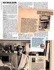 actor JACK NICHOLSON 60 separate, original career clippings pages lot — photo 1