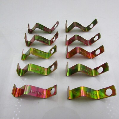 Qty 10 Ohmite Resistor Mounting Bracket Size 9 For Use With 200, 210, 270 Series