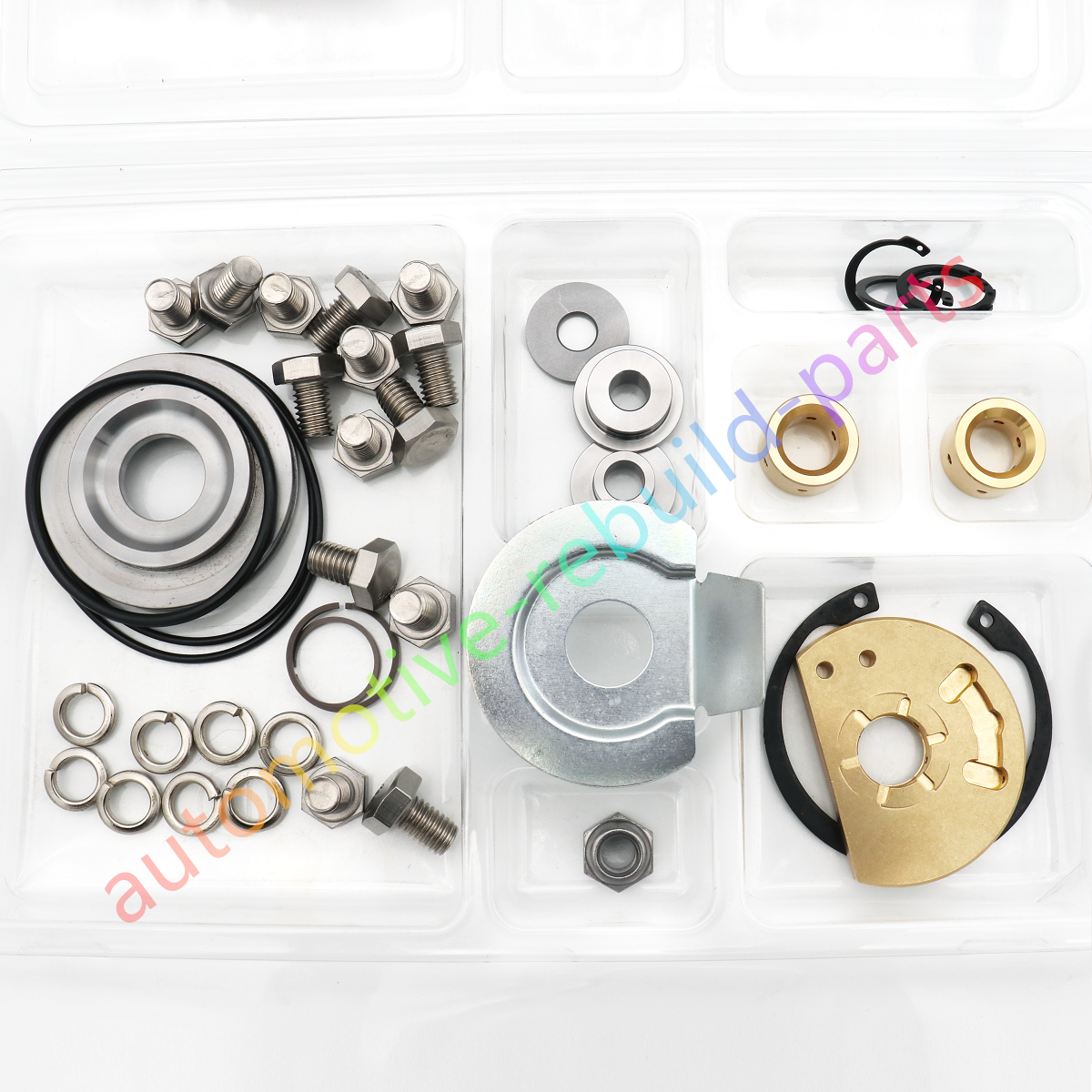 Turbo Rebuild Repair Kit For Borg Warner S300 Series – S363, S366, S369, S372 Journal Bearing, 360° Thrust (CNC Machined)