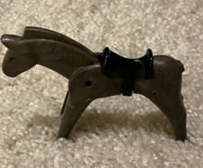 Vintage Playmobil Horse With Removable Saddle Brown Geobra 1974 EUC